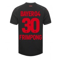 Bayer Leverkusen Jeremie Frimpong #30 Replika Hemmatröja 2023-24 Kortärmad